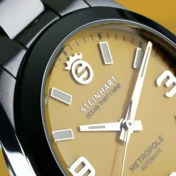 Steinhart Watches Ocean 39 Metropole Yellow