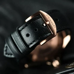 Steinhart Watches Ocean 39 Pink-Gold Ceramic Diver Watch