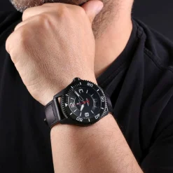 Steinhart Watches Ocean 2 Premium Carbon Black Diver Watch