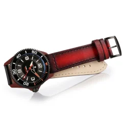 Steinhart Watches Ocean 2 Premium Carbon Red Diver Watch