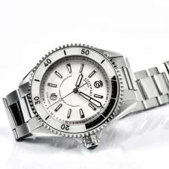 Steinhart Watches Ocean 2 Premium White Diver Watch
