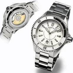 Steinhart Watches Ocean 2 Premium White Diver Watch