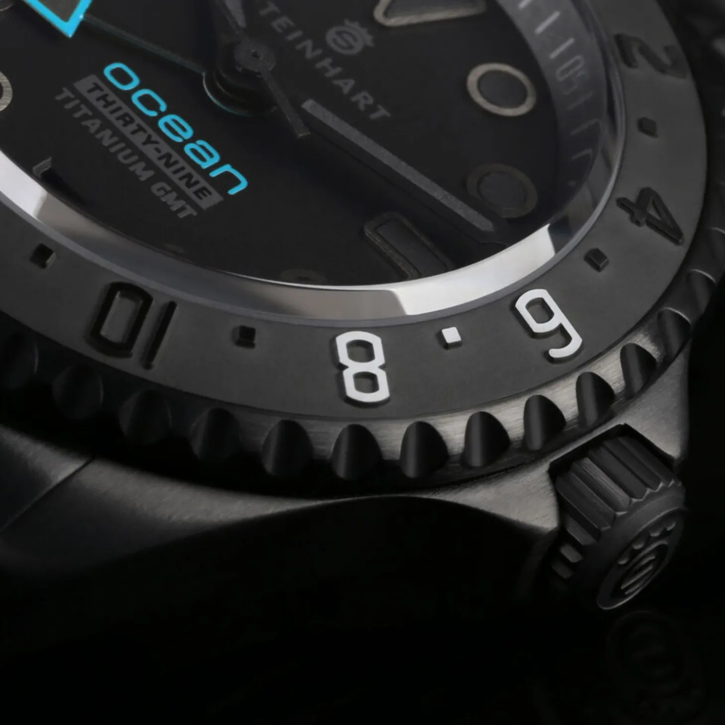 Steinhart Watches Ocean 39 Titanium Gmt Phantom Blue