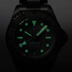 Steinhart Watches Ocean 39 Titanium Gmt Phantom Blue
