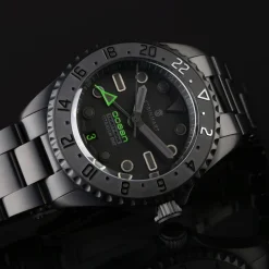 Steinhart Watches Ocean 39 Titanium Gmt Phantom Green