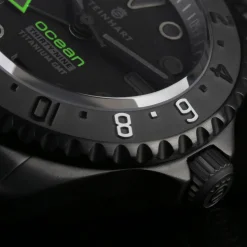 Steinhart Watches Ocean 39 Titanium Gmt Phantom Green
