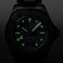 Steinhart Watches Ocean 39 Titanium Gmt Phantom Green