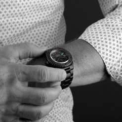 Steinhart Watches Ocean 39 Titanium Gmt Phantom Blue