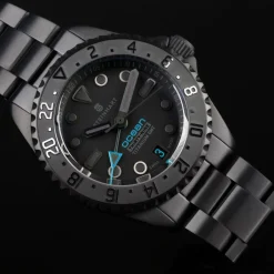 Steinhart Watches Ocean 39 Titanium Gmt Phantom Blue
