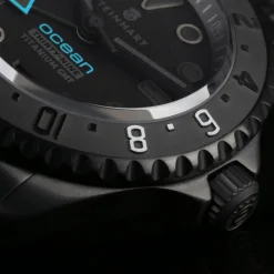 Steinhart Watches Ocean 39 Titanium Gmt Phantom Blue