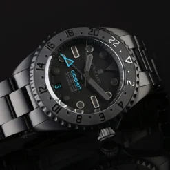 Steinhart Watches Ocean 39 Titanium Gmt Phantom Blue