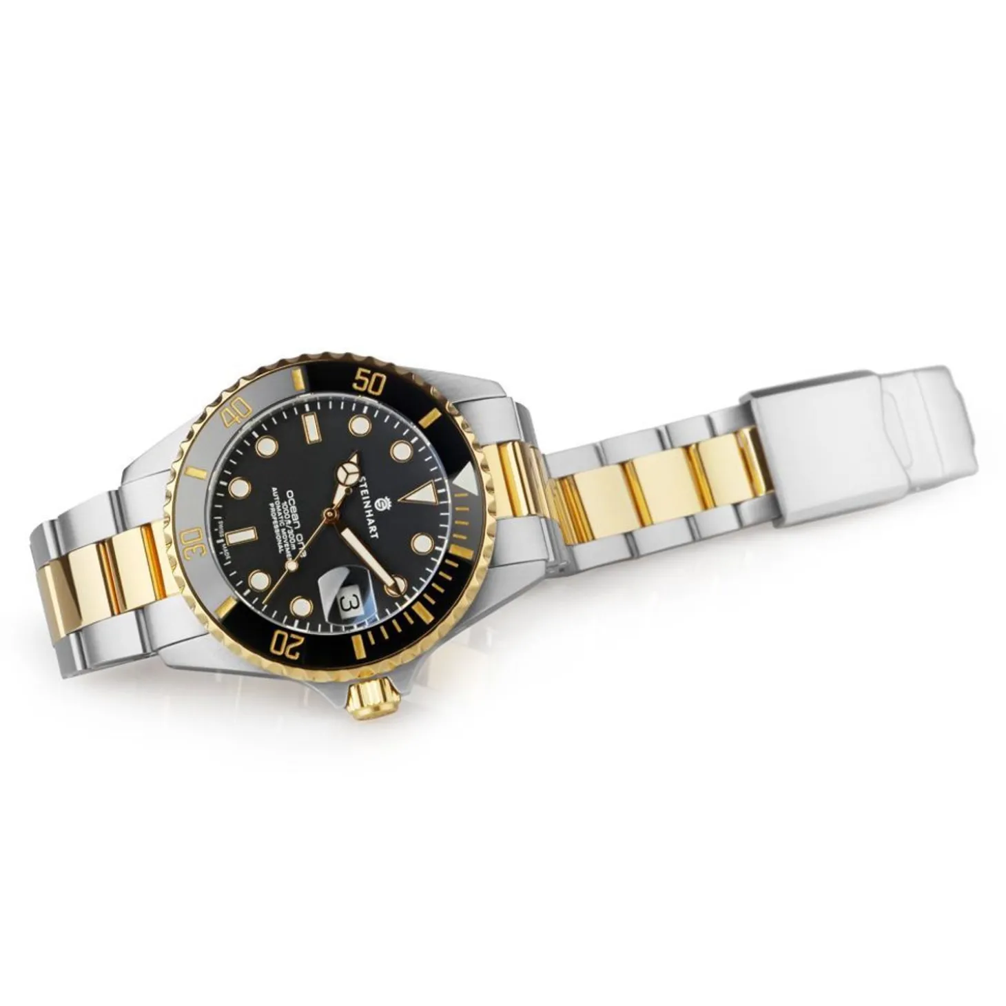 Steinhart Watches Ocean 39 Two-Tone Diver Watch