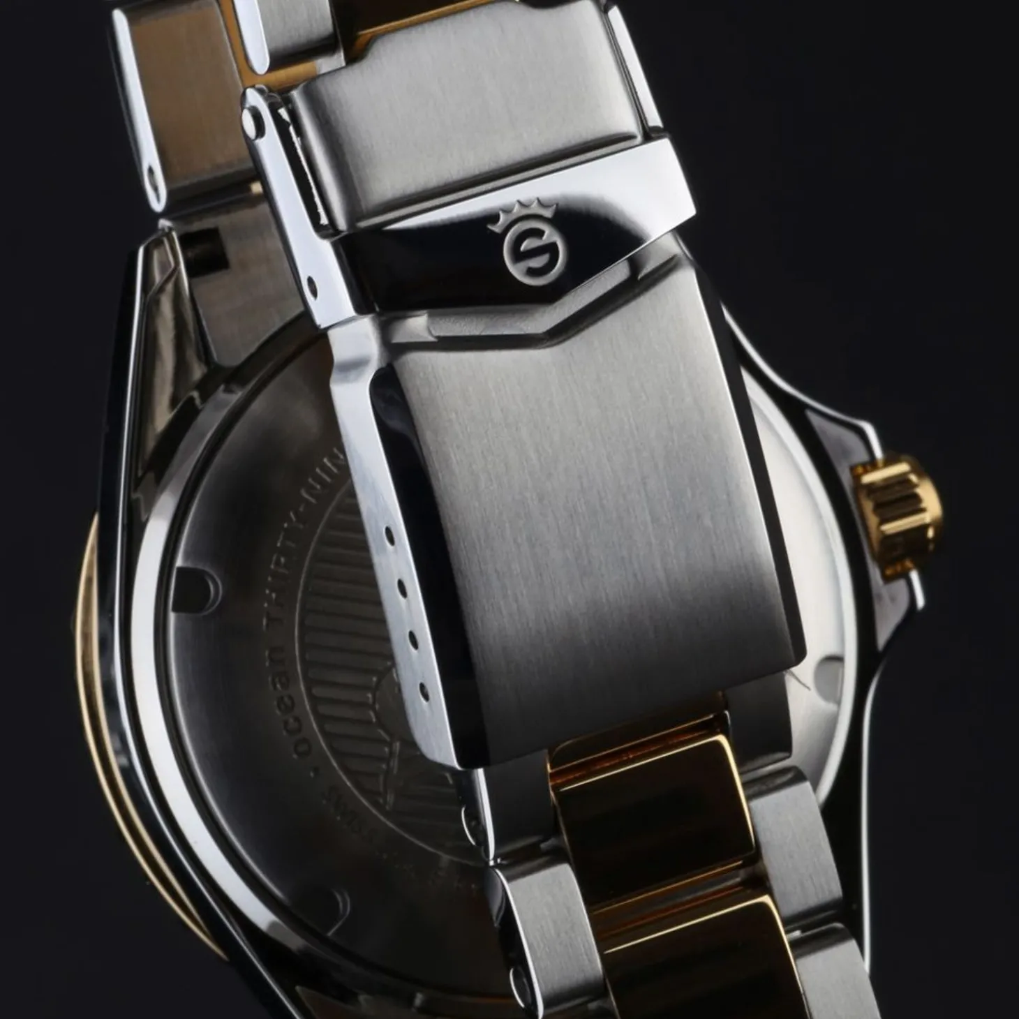 Steinhart Watches Ocean 39 Two-Tone Diver Watch