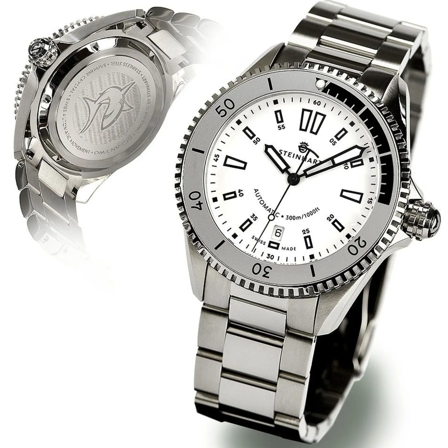 Steinhart Watches Ocean 2 White