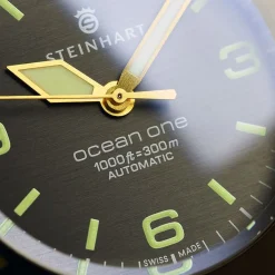 Steinhart Watches Ocean One Bronze Dark-Brown Diver Watch