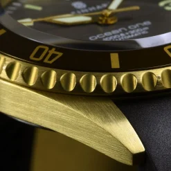 Steinhart Watches Ocean One Bronze Dark-Brown Diver Watch