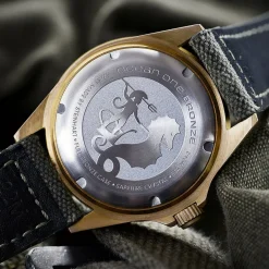 Steinhart Watches Ocean One Bronze Green Diver Watch