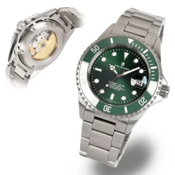 Steinhart Watches Ocean One Double-Green Ceramic Premium Diver Watch