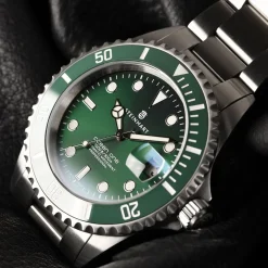 Steinhart Watches Ocean One Double-Green Ceramic Premium Diver Watch