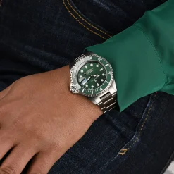 Steinhart Watches Ocean One Double-Green Ceramic Premium Diver Watch