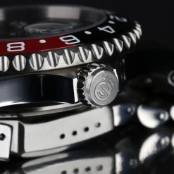 Steinhart Watches Ocean One Gmt Black-Red. 2 Ceramic Diver Watch
