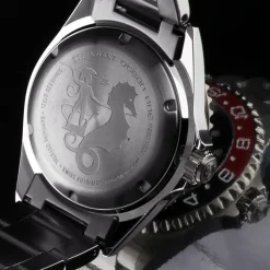 Steinhart Watches Ocean One Gmt Black-Red Ceramic Diver Watch