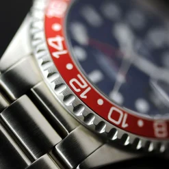 Steinhart Watches Ocean One Gmt Black-Red Diver Watch