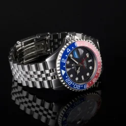 Steinhart Watches Ocean One Gmt Blue-Red. 2 Ceramic Diver Watch