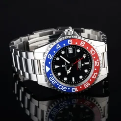 Steinhart Watches Ocean One Gmt Blue-Red Ceramic Diver Watch