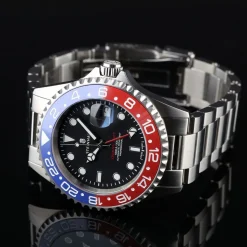 Steinhart Watches Ocean One Gmt Blue-Red Ceramic Diver Watch