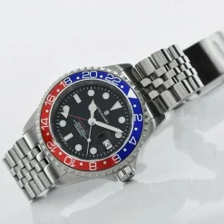 Steinhart Watches Ocean One Gmt Blue-Red.2 Diver Watch