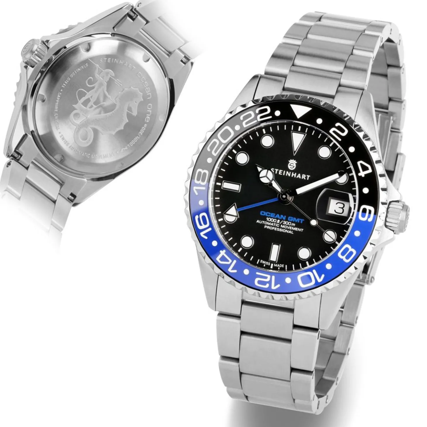 Steinhart Watches Ocean One Gmt Classic Ceramic