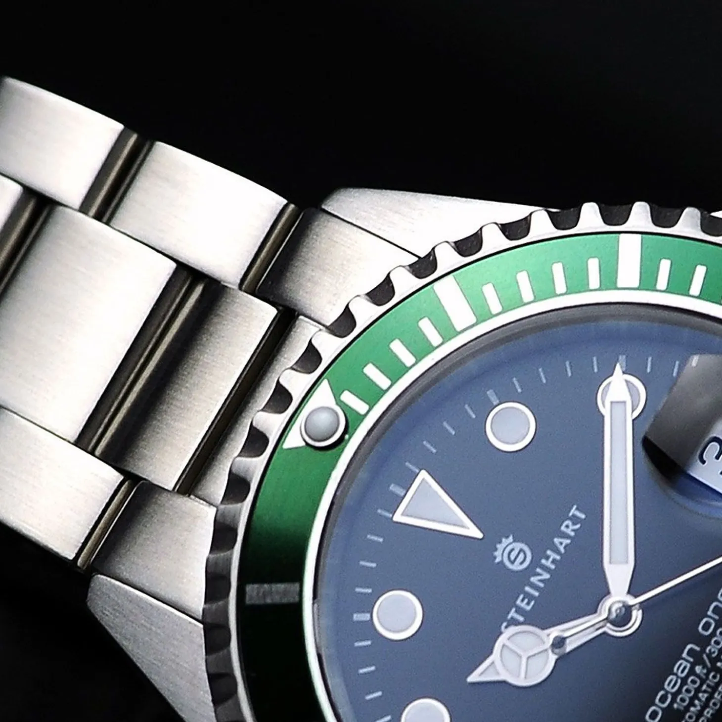 Steinhart Watches Ocean One Green Diver Watch