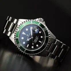 Steinhart Watches Ocean One Green Diver Watch