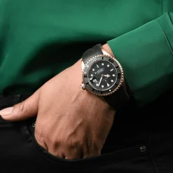 Steinhart Watches Ocean One Pink-Gold Ceramic Diver Watch