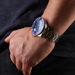 Steinhart Watches Ocean One Premium Blue Ceramic Diver Watch
