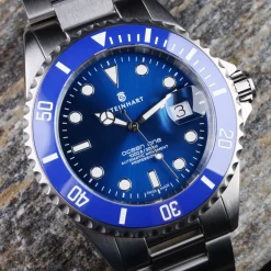 Steinhart Watches Ocean One Premium Blue Ceramic Diver Watch
