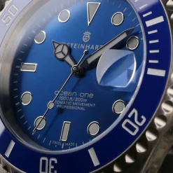 Steinhart Watches Ocean One Premium Blue Ceramic Diver Watch