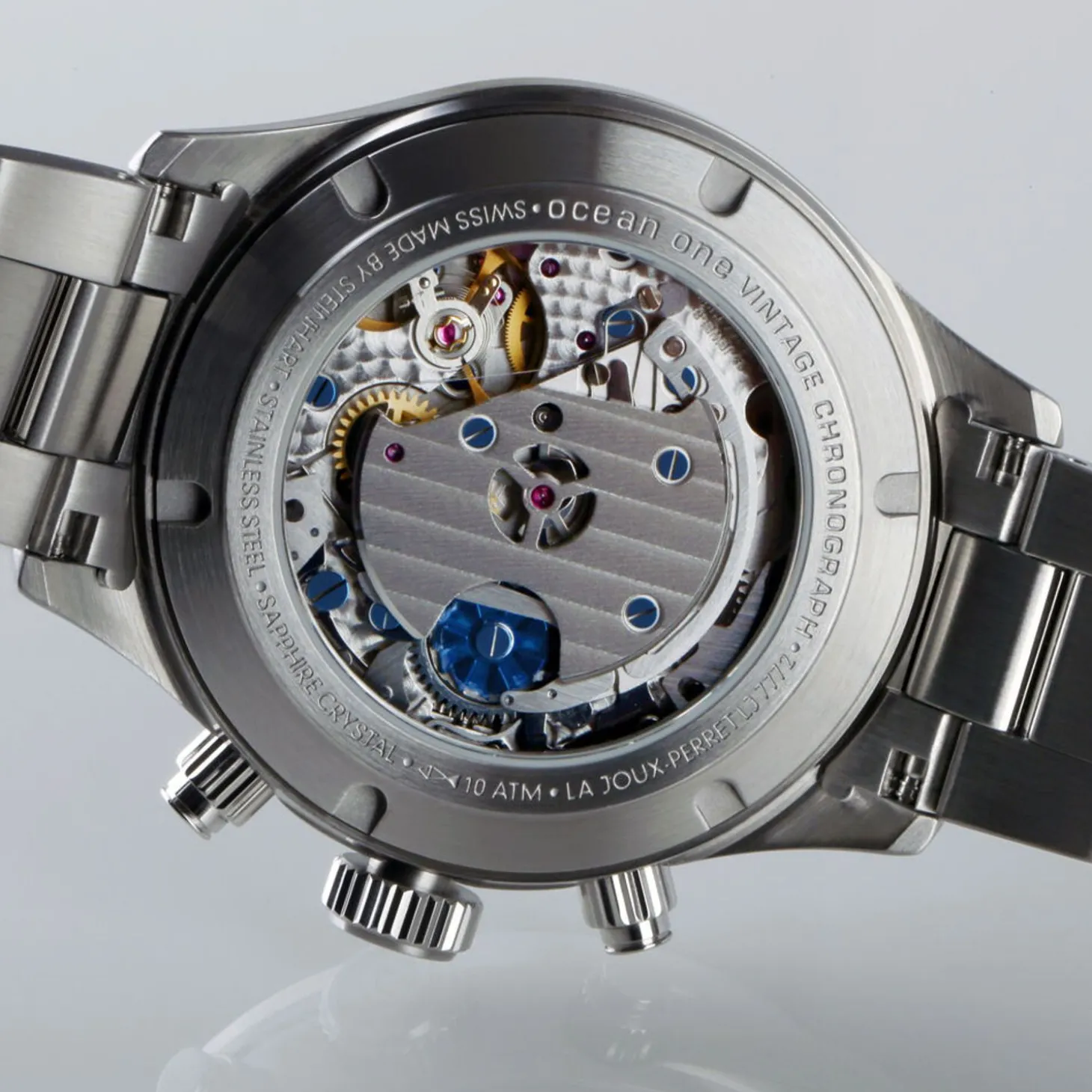 Steinhart Watches Ocean One Vintage Chronograph Ii Silver