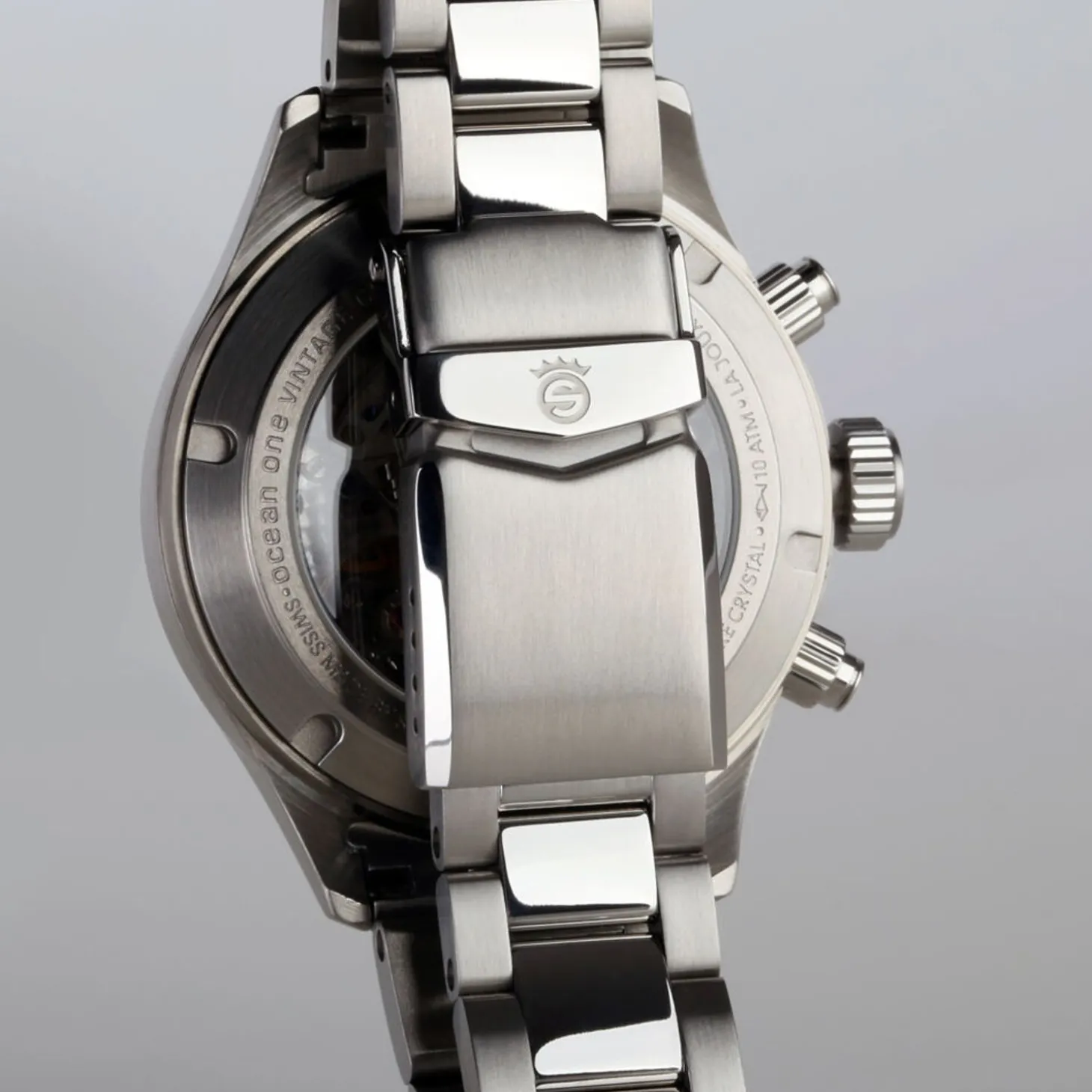 Steinhart Watches Ocean One Vintage Chronograph Ii Silver