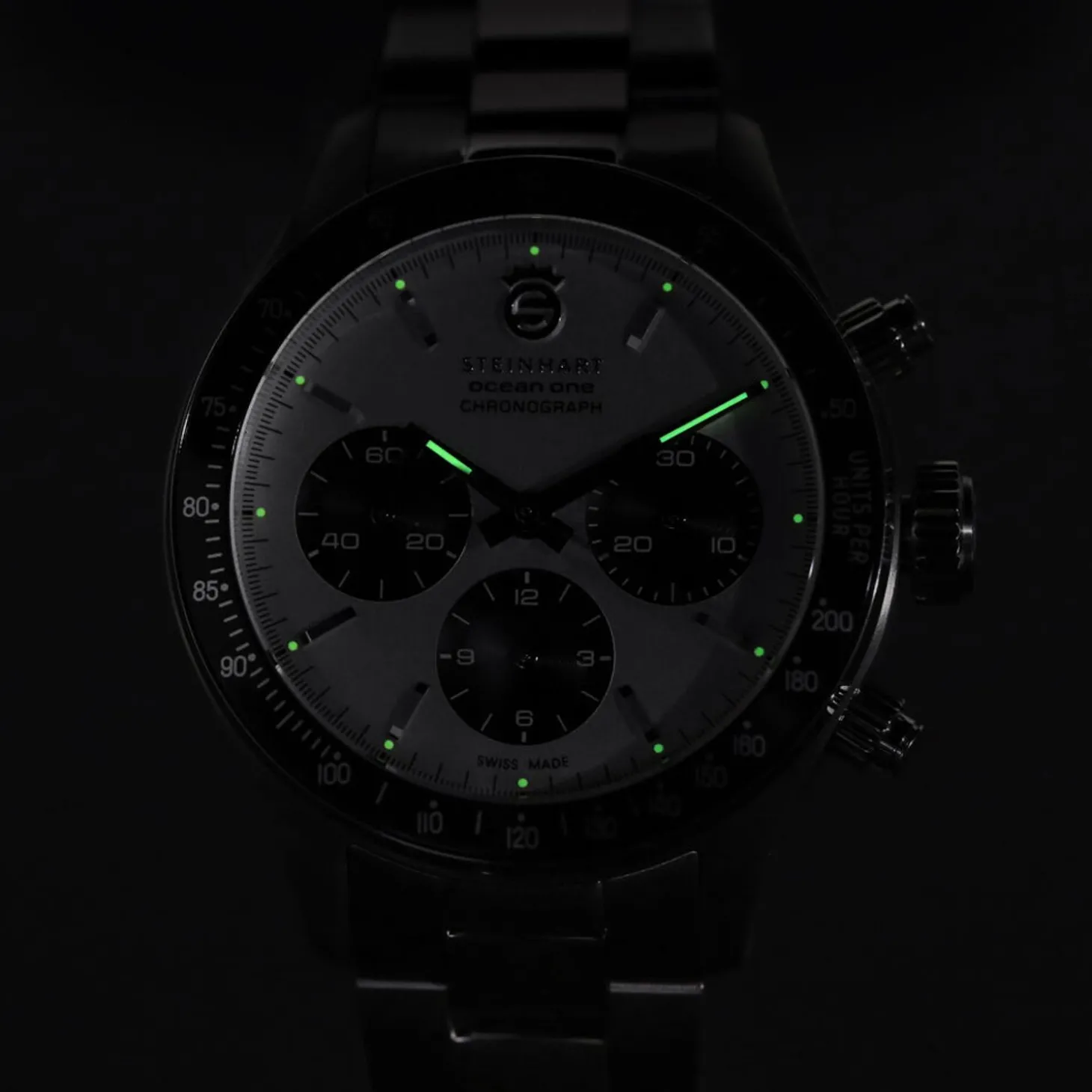 Steinhart Watches Ocean One Vintage Chronograph Ii Silver