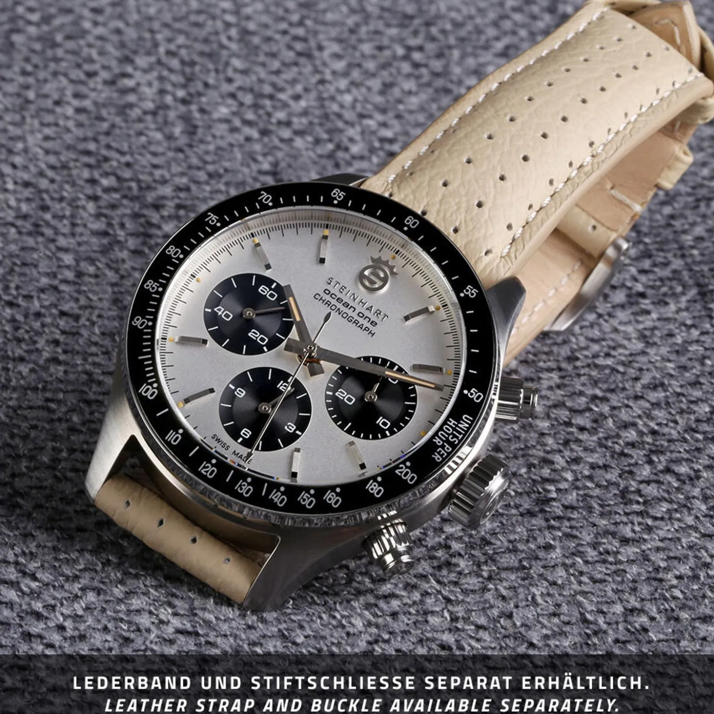 Steinhart Watches Ocean One Vintage Chronograph Ii Silver