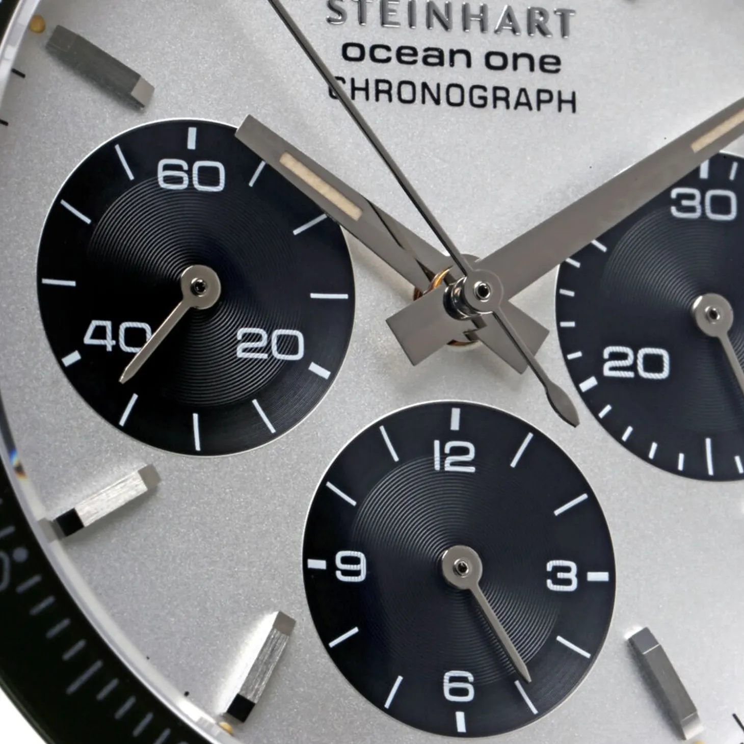 Steinhart Watches Ocean One Vintage Chronograph Ii Silver