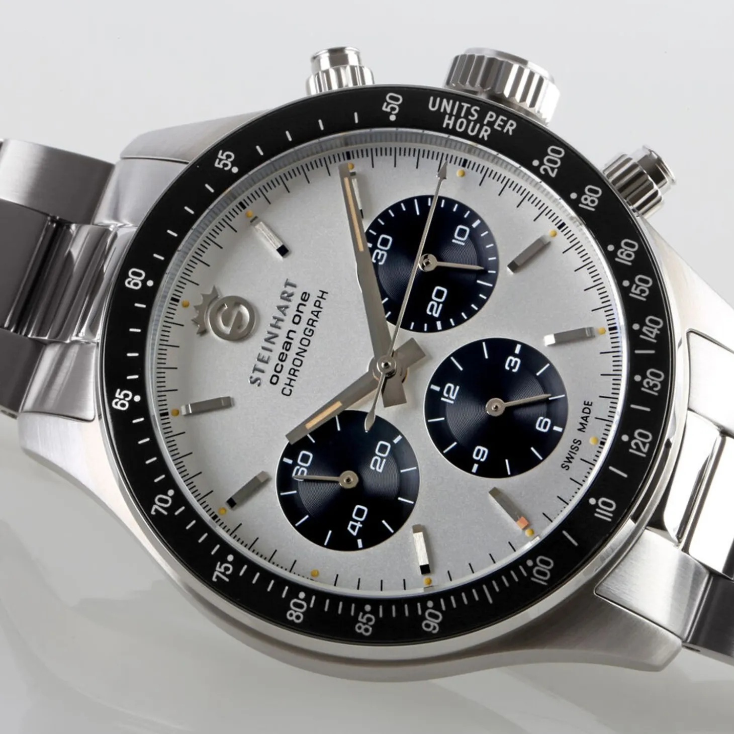Steinhart Watches Ocean One Vintage Chronograph Ii Silver