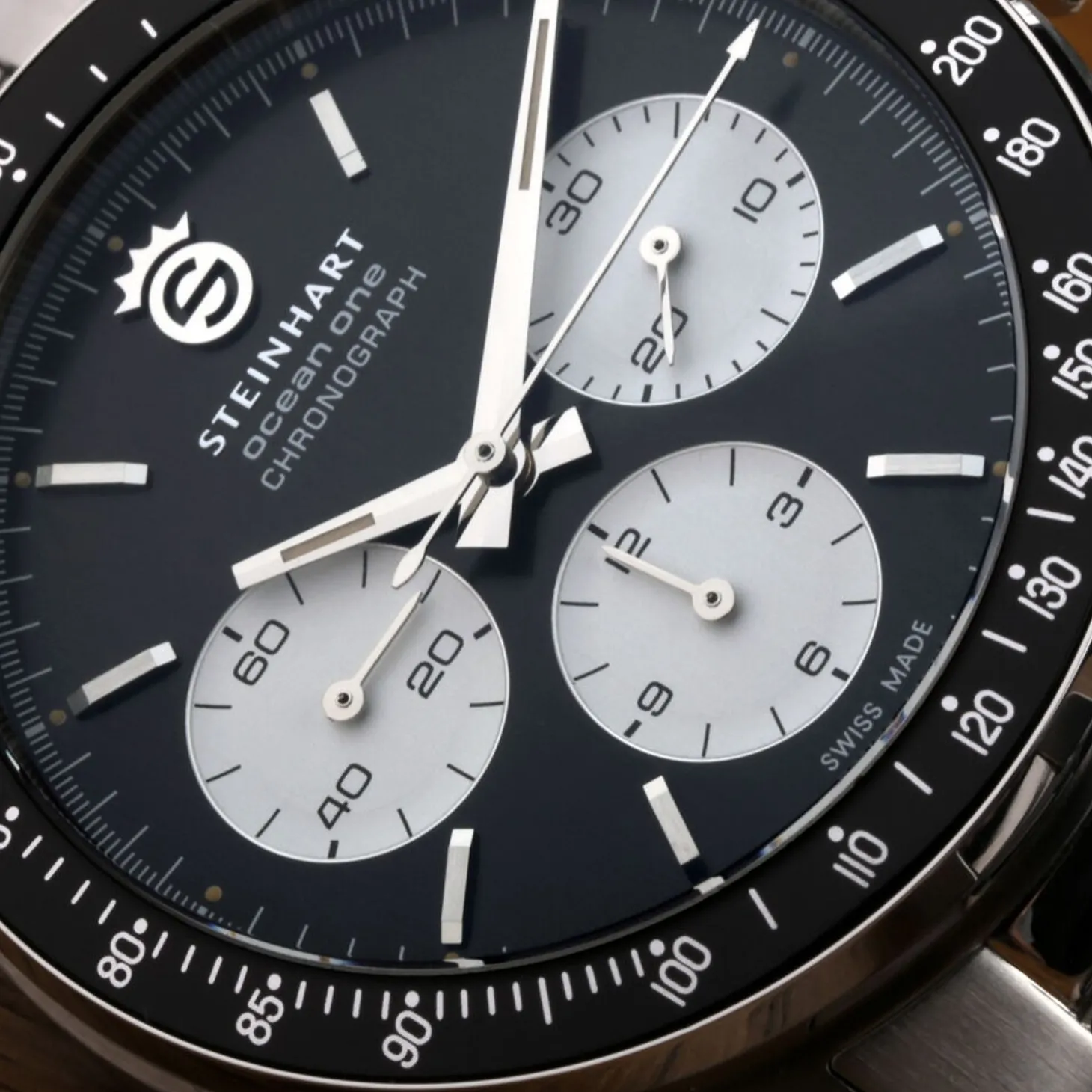 Steinhart Watches Ocean One Vintage Chronograph Ii Black