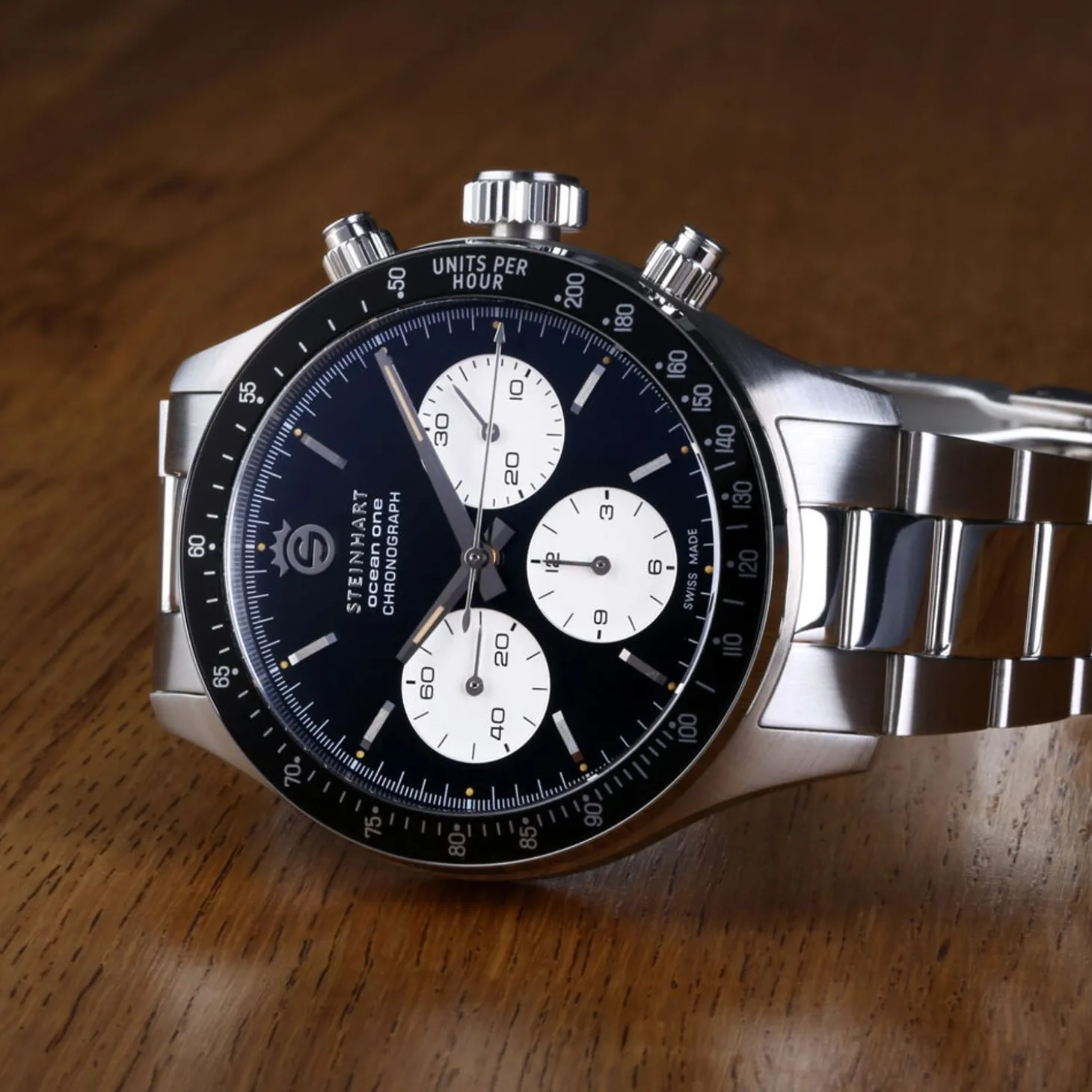 Steinhart Watches Ocean One Vintage Chronograph Ii Black
