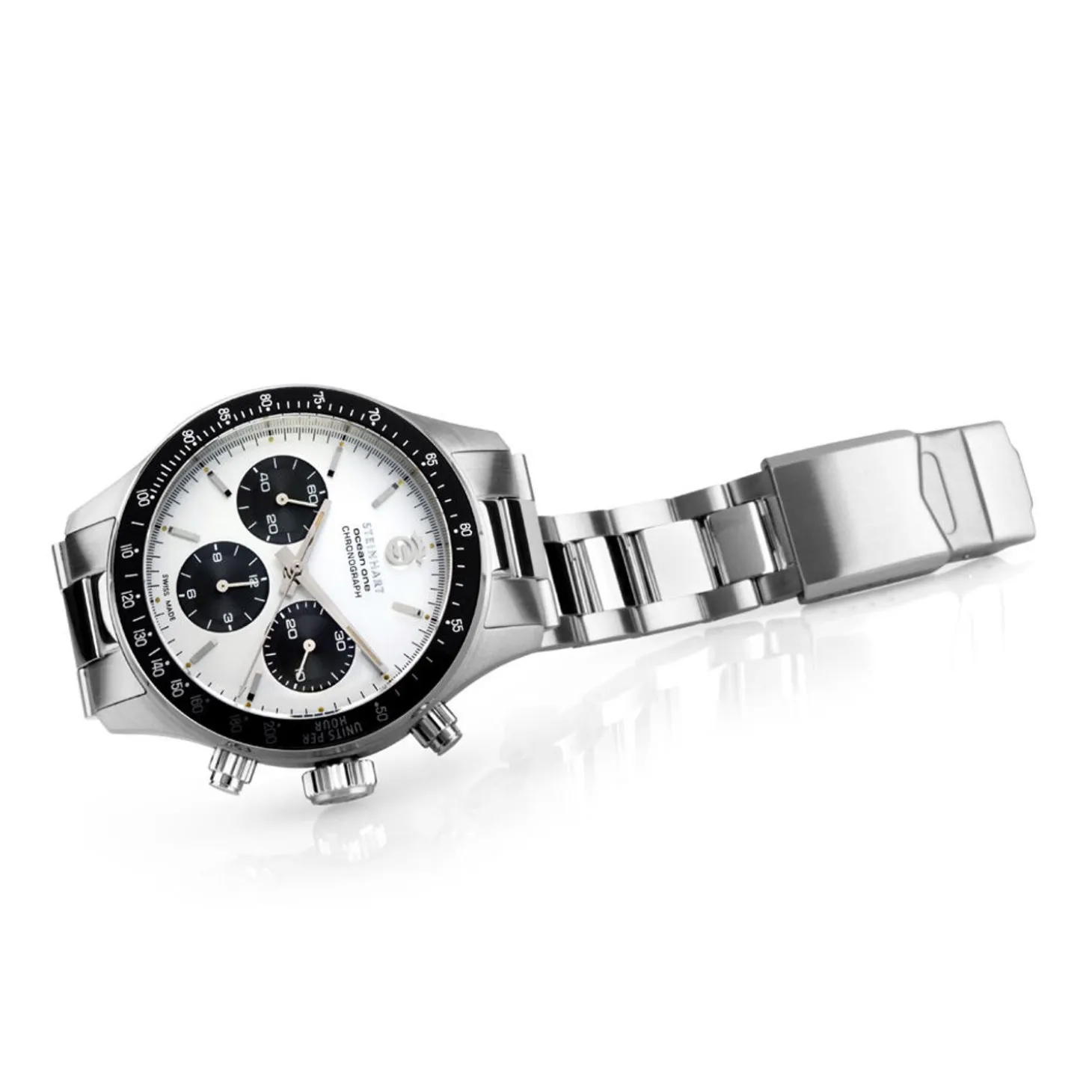 Steinhart Watches Ocean One Vintage Chronograph Ii Silver