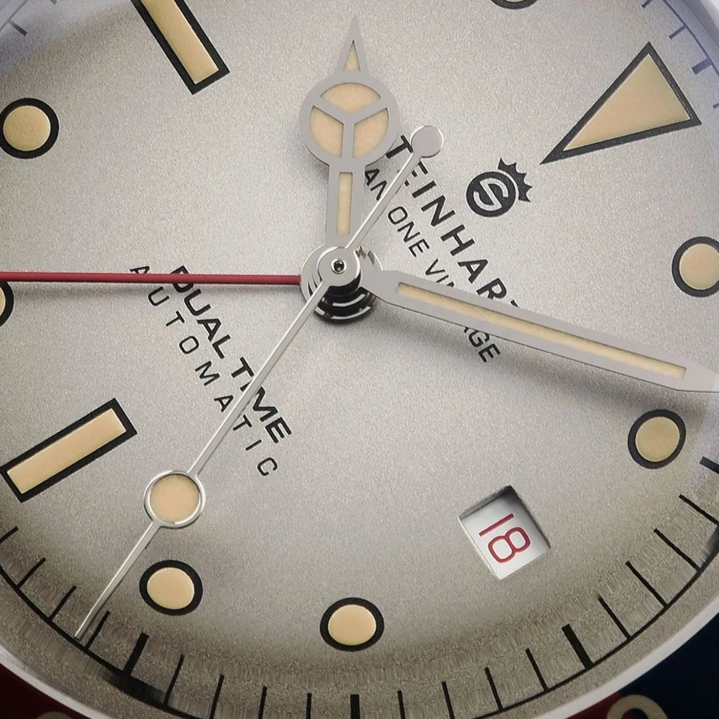 Steinhart Watches Ocean One Vintage Dual Time Premium Diver Watch