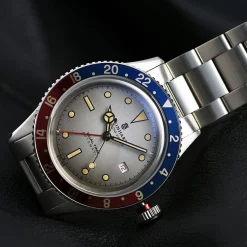 Steinhart Watches Ocean One Vintage Dual Time Premium Diver Watch