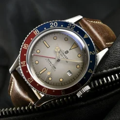 Steinhart Watches Ocean One Vintage Dual Time Premium Diver Watch